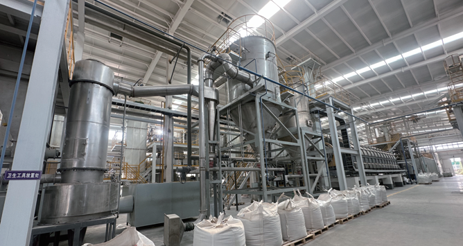 电池级磷酸铁干燥焙烧系统